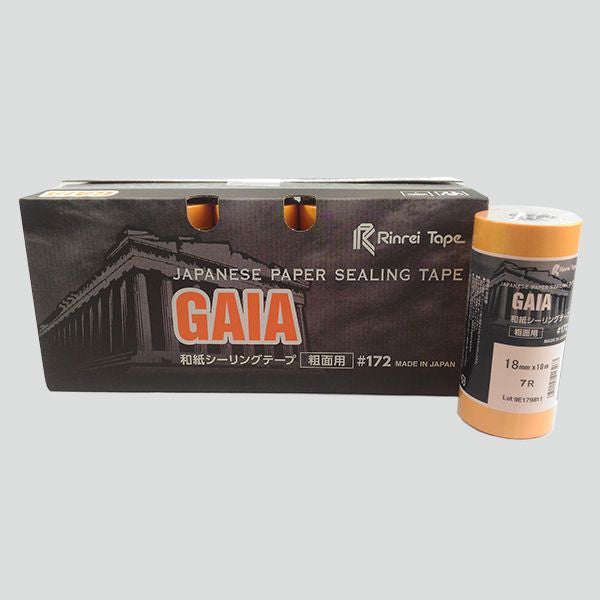 シーリングテープ 18mm 70巻入ー3箱新品 リンレイ シーリングテープ GAIA (18㎜ / 70巻) | 防水道具専門