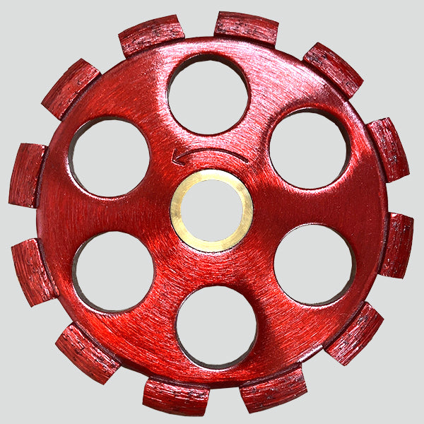 ハートフル 一撃ダイヤ溝入 U字型