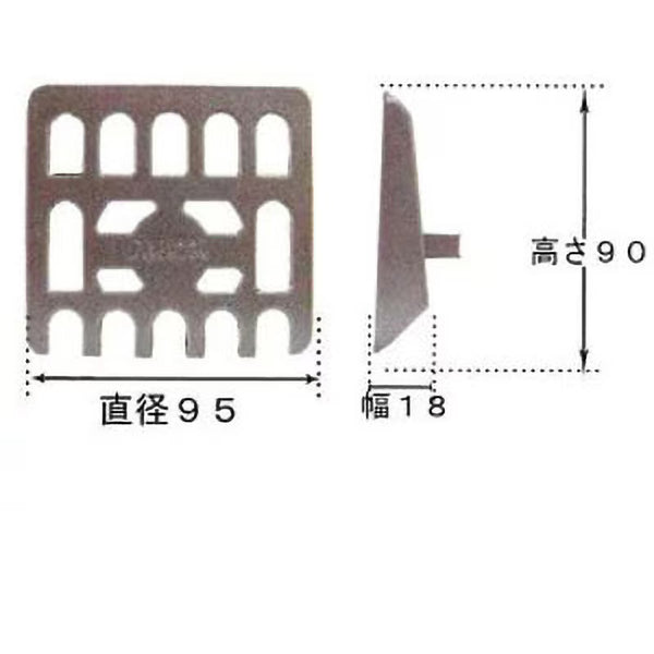 ドレンキャップ　イワタ　Ｄ－２　ヨコ型(40φ～77φ / 黒) ドレンキャップ　イワタ　Ｄ－２　ヨコ型